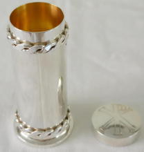 Sterling silver dual purpose Communion Pyx